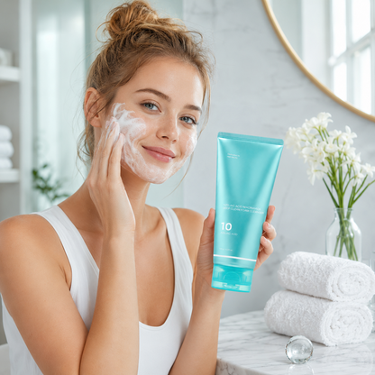FORM / 04 | Azelaic Acid Gummy Whip Cleanser with Niacinamide for Pore Cleansing