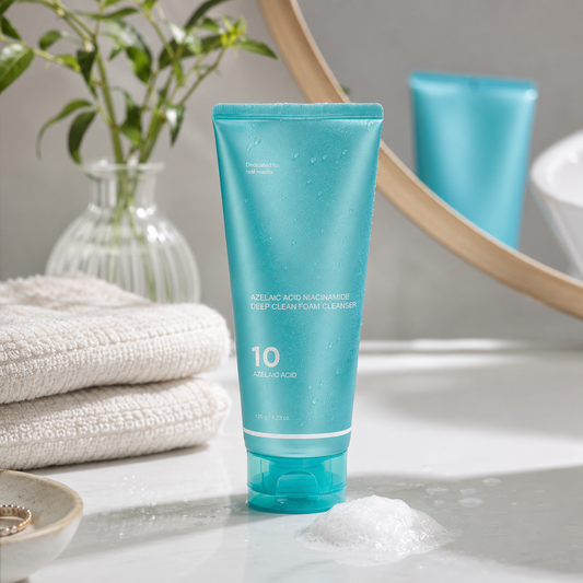 FORM / 04 | Azelaic Acid Gummy Whip Cleanser with Niacinamide for Pore Cleansing
