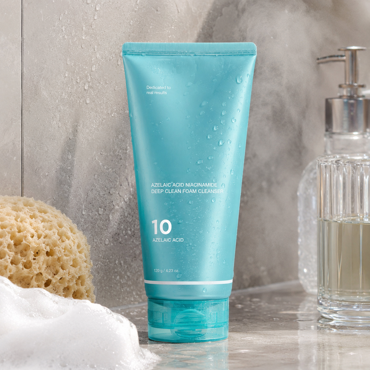FORM / 04 | Azelaic Acid Gummy Whip Cleanser with Niacinamide for Pore Cleansing
