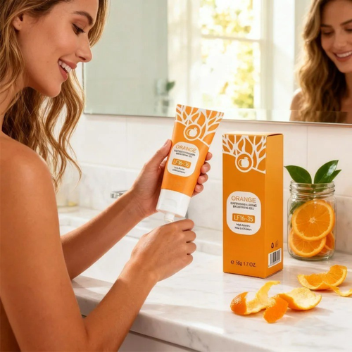 Orange Enzyme Exfoliating Gel -  Enzyme-Infused for Radiant Skin Repair & Smoother Complexion