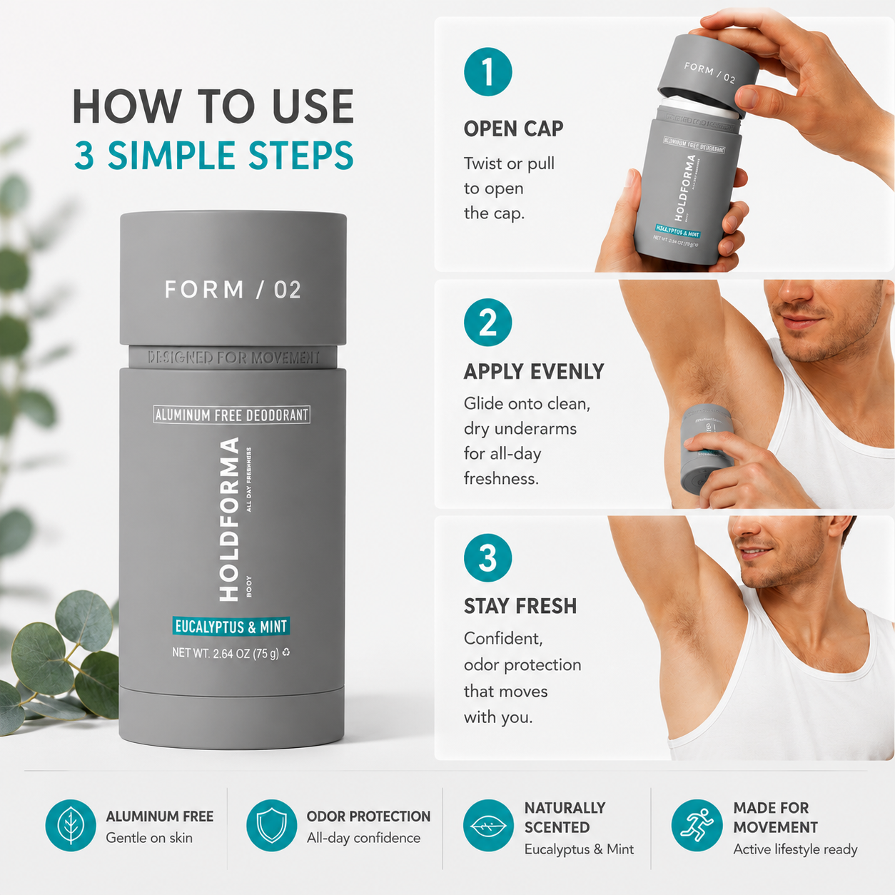 FORM / 02 Clean Defense Deodorant