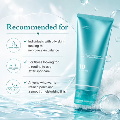 FORM / 04 | Azelaic Acid Gummy Whip Cleanser with Niacinamide for Pore Cleansing