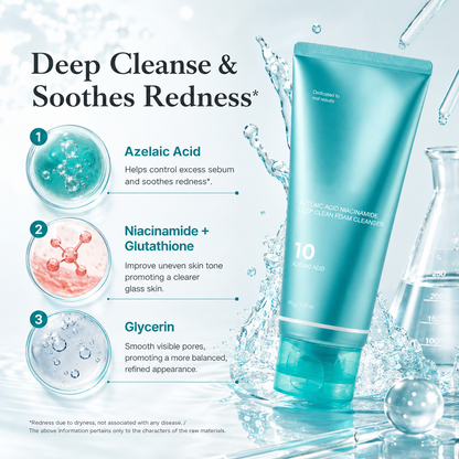 FORM / 04 | Azelaic Acid Gummy Whip Cleanser with Niacinamide for Pore Cleansing