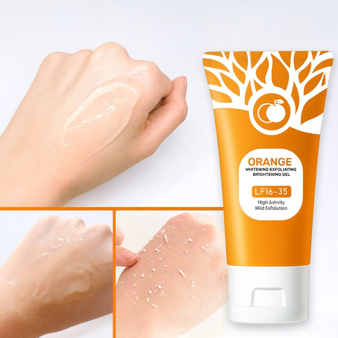 Orange Enzyme Exfoliating Gel -  Enzyme-Infused for Radiant Skin Repair & Smoother Complexion